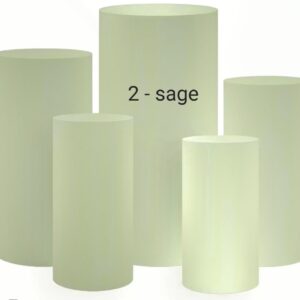 Cylinder Stands - Sage Covers