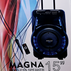 15" speaker with microphone