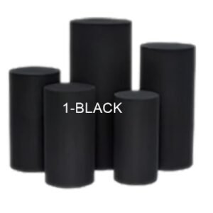 black table cloth
